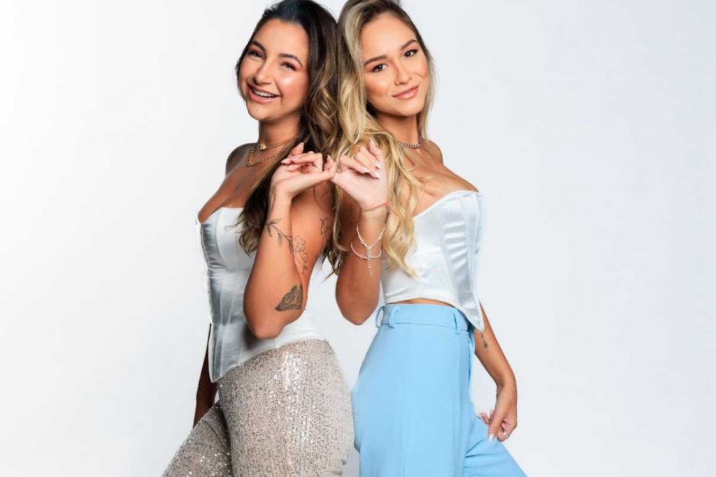 Liza e Betina, participantes da segunda temporada de Túnel do Amor