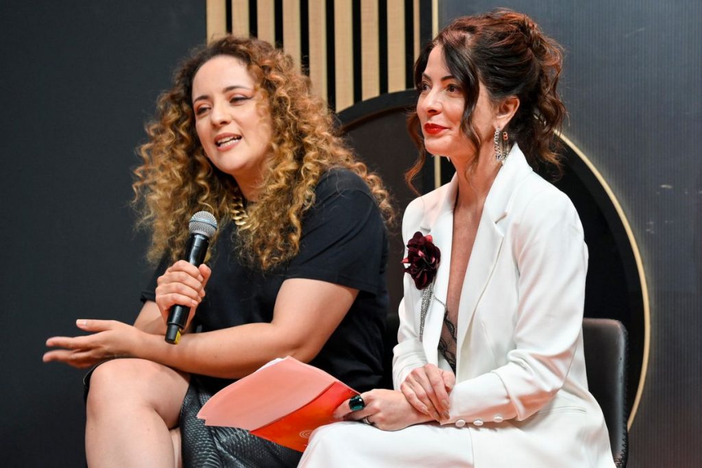 Marisa Mestiço e Ana Paula Padrão