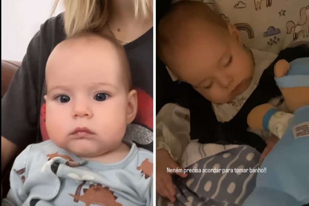 Mel, filha de Isa Scherer e Rodrigo Calazans