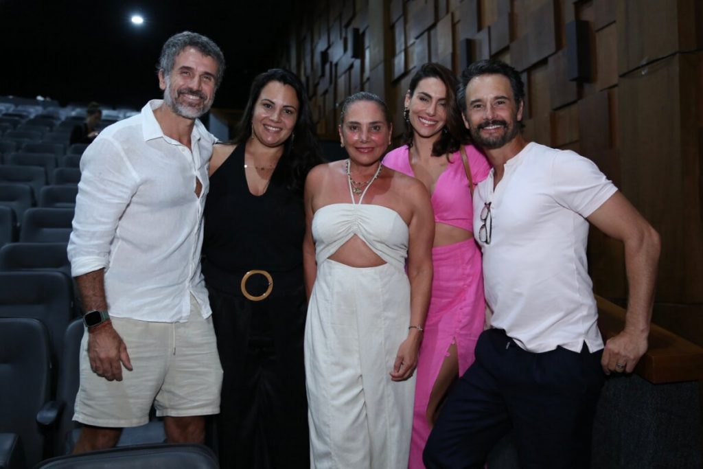 Eriberto Leão, Andréa Leal, Heloisa Perissé, Mel e Rodrigo Santoro