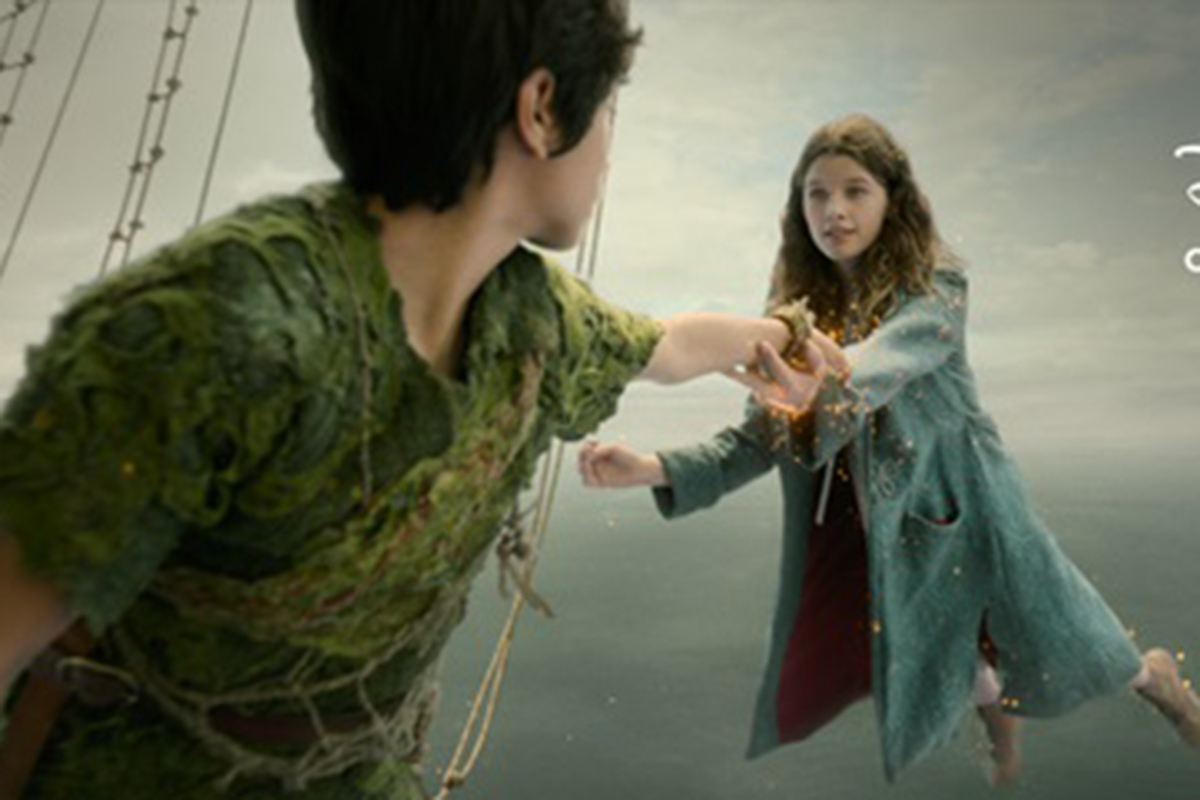 Cena do filme Peter Pan & Wendy