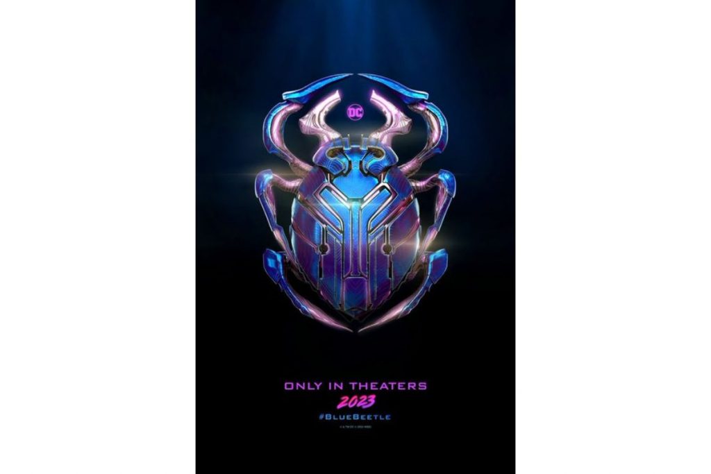 pôster besouro azul