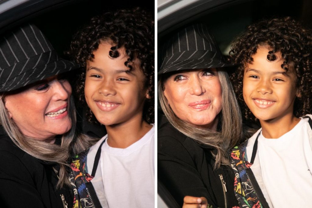 Susana Vieira e Matheus Assis