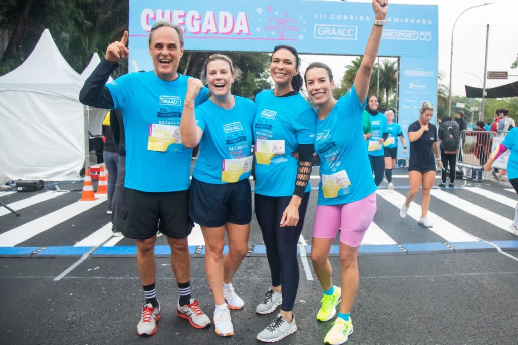 Daiana Garbin após corrida