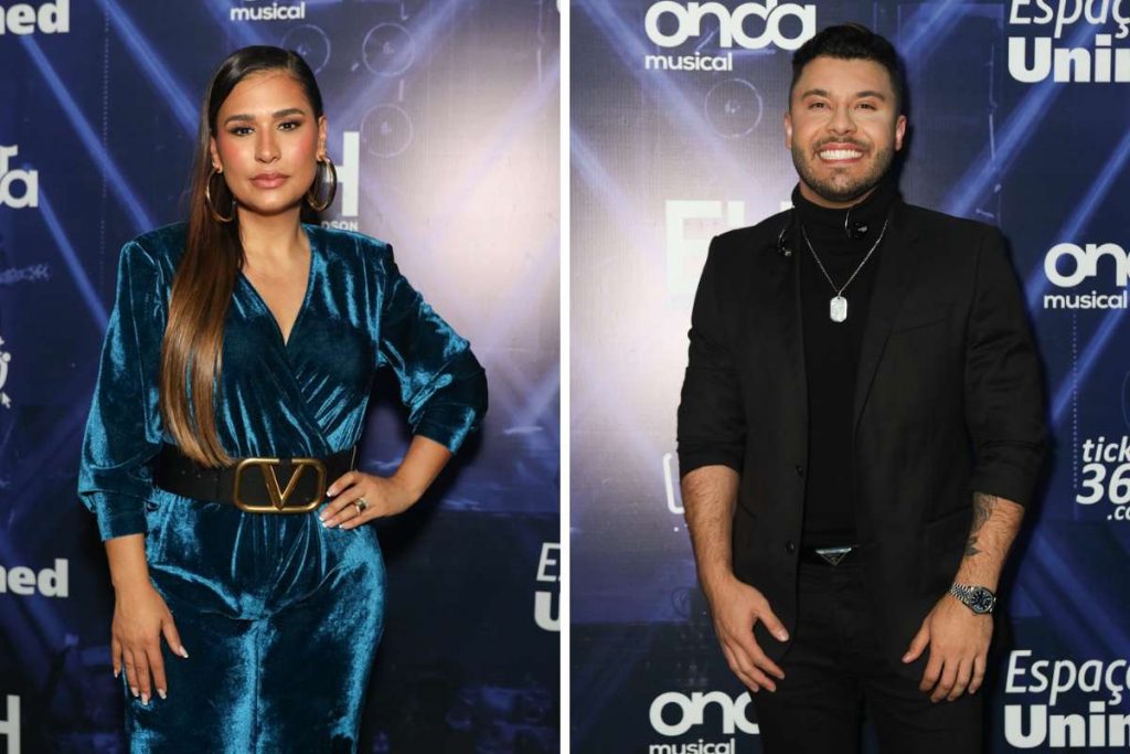 Edson e Hudson gravam projeto audiovisual em SP