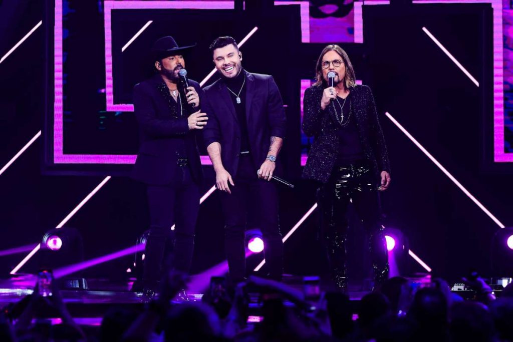 Edson e Hudson gravam projeto audiovisual em SP