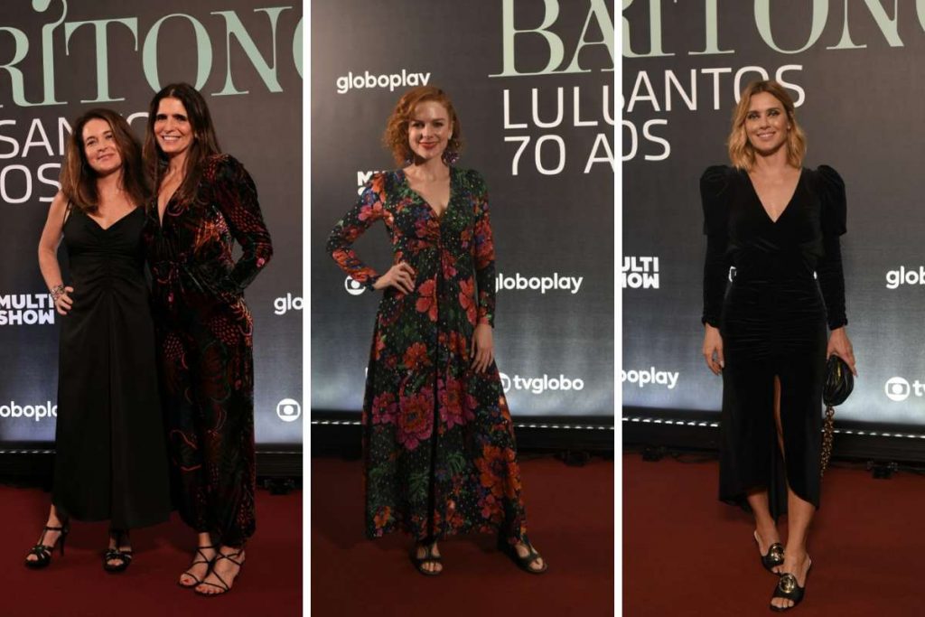 Famosos curtem show de Lulu Santos