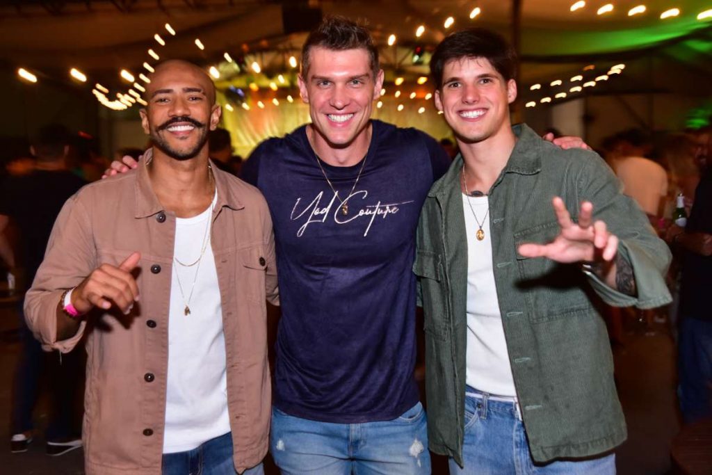 Ricardo, Cristian e Gabriel Fop