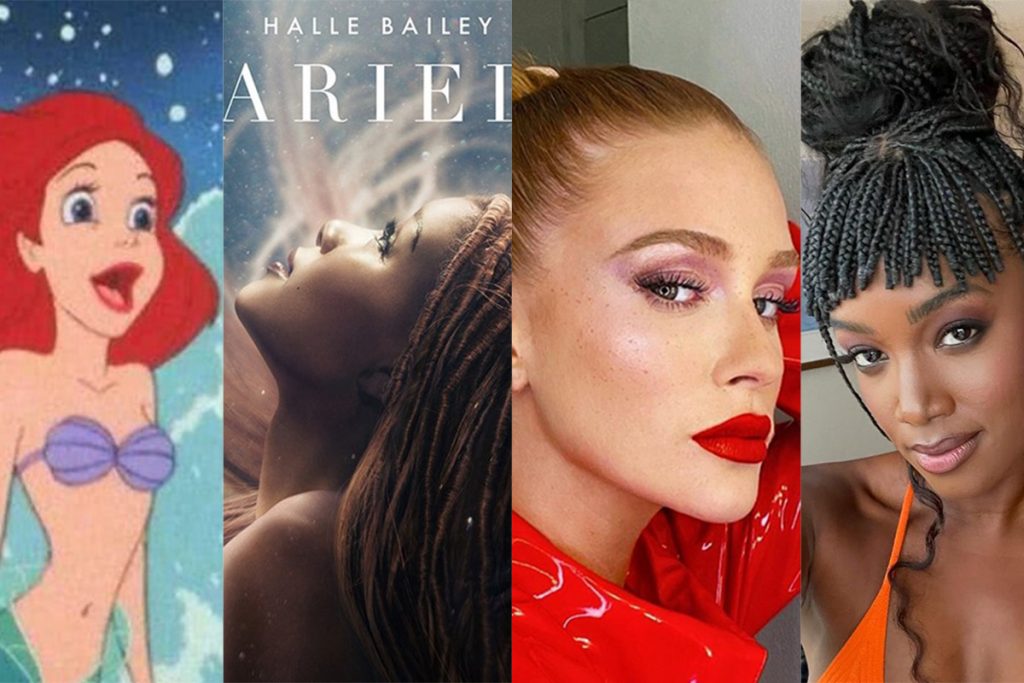 Ariel, Halle Bailey, Marina Ruy Barbosa e Iza