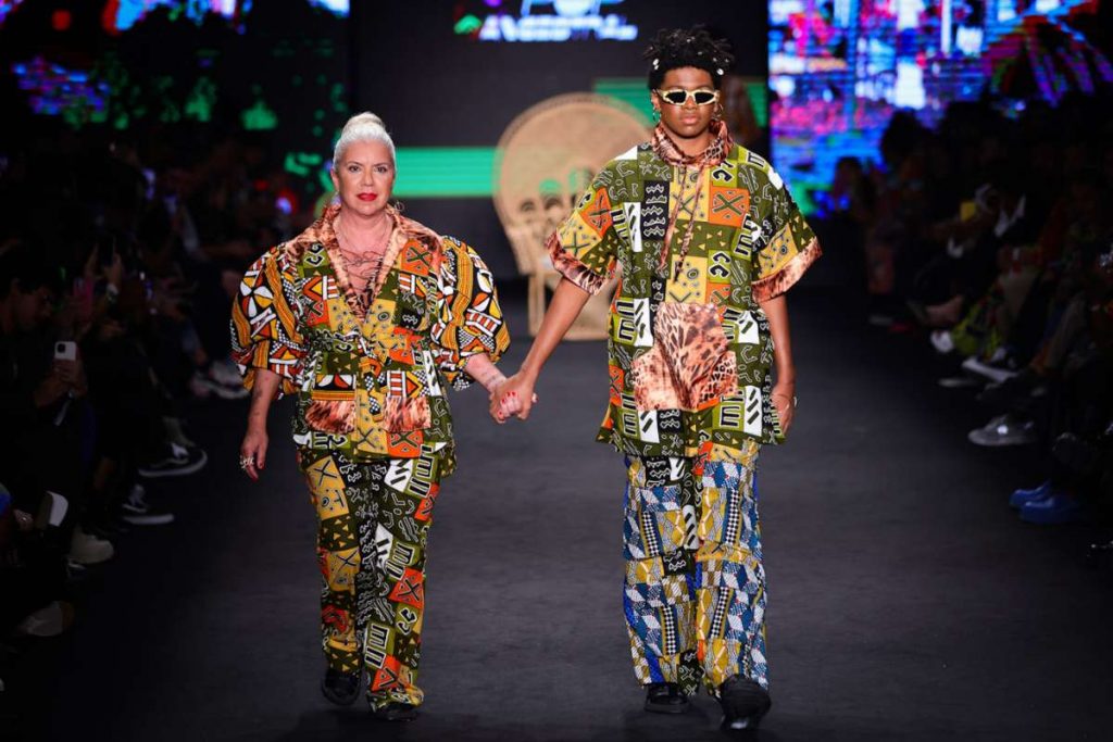 Astrid Fontenelle e o filho, Gabriel