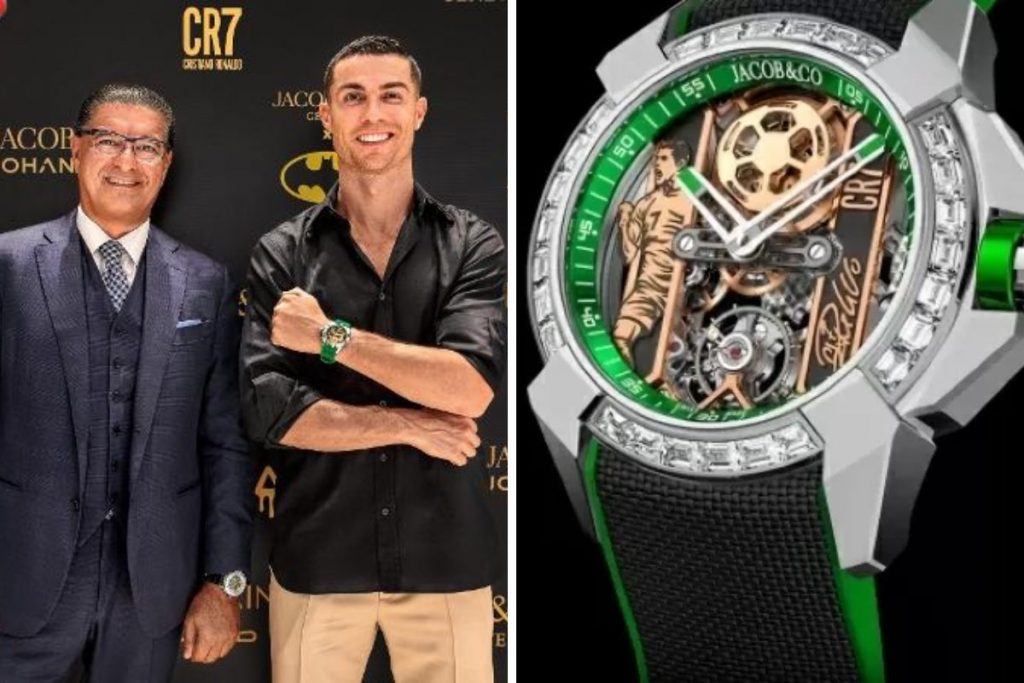 coleção de relógios do cristiano ronaldo