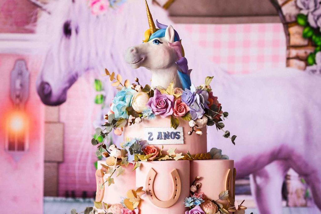 Decoração da festa de aniversário de Maria Alice