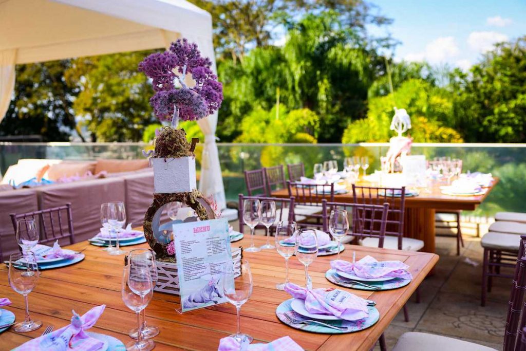 Decoração da festa de aniversário de Maria Alice