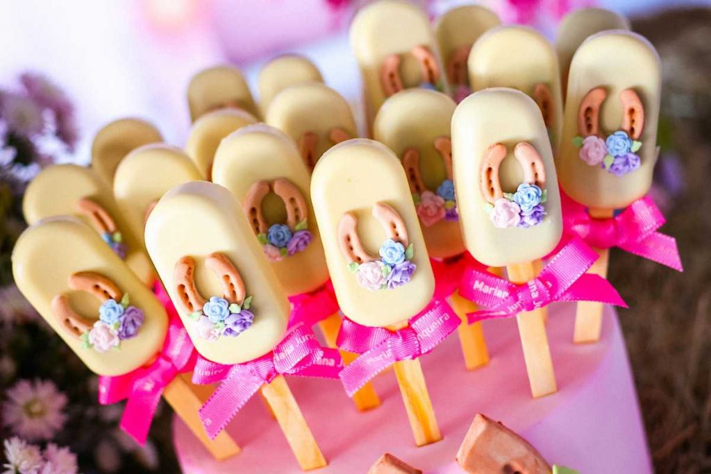 Decoração da festa de aniversário de Maria Alice