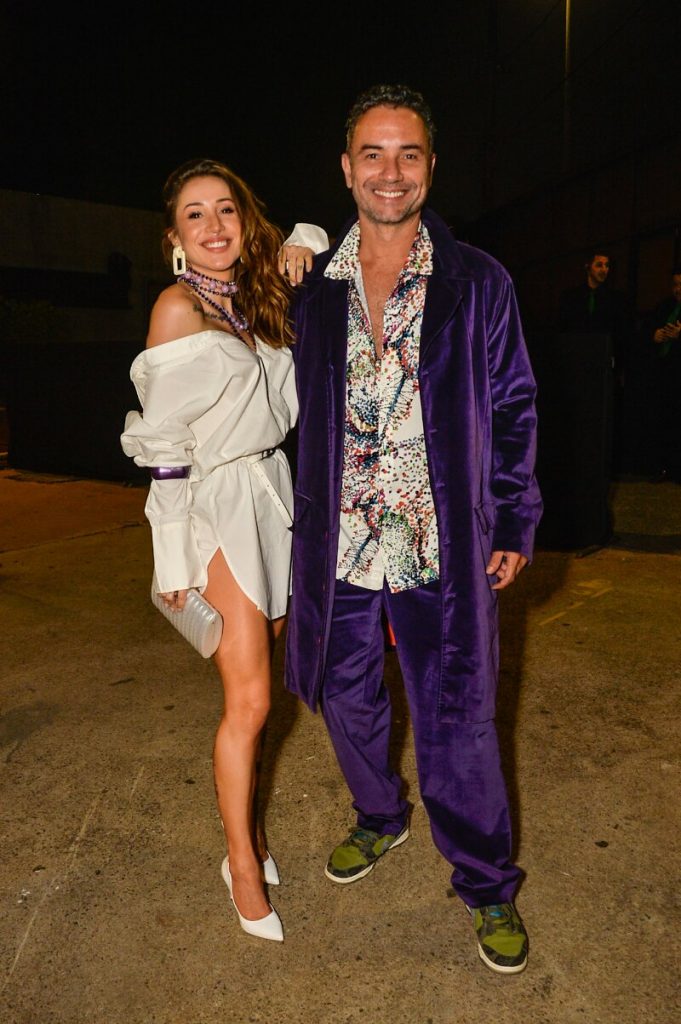 Marco Luque e Jessica Correa