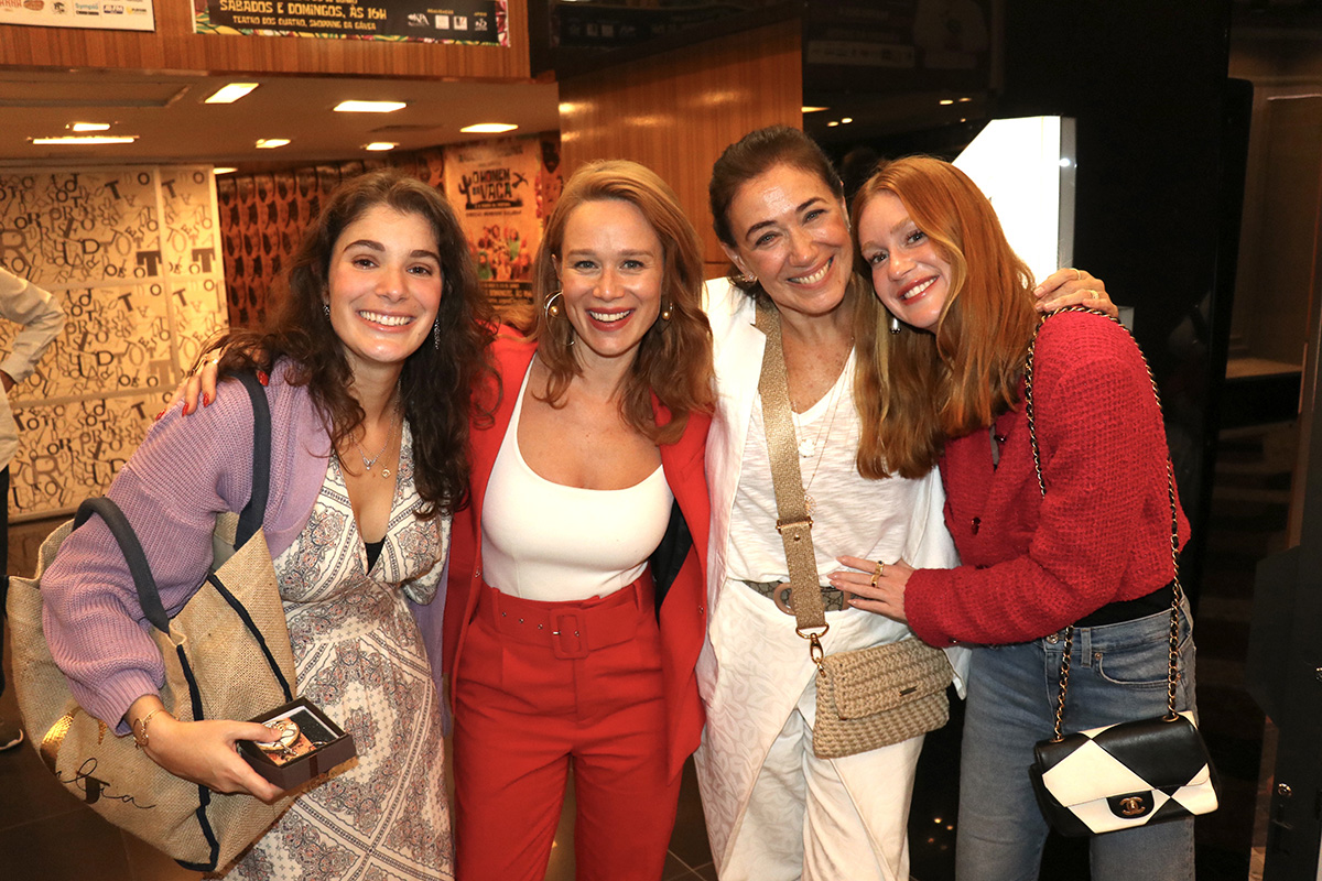 Giulia Bertolli, Mariana Ximenes, Lilia Cabral e Marina Ruy Barbosa
