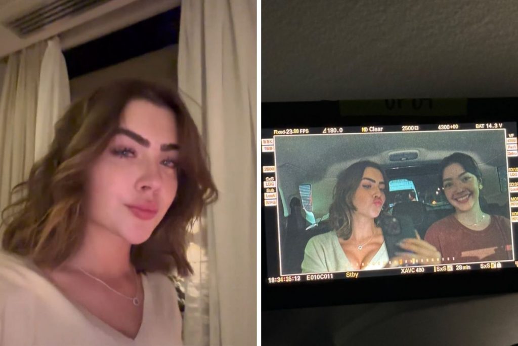jade picon no último dia de gravação de travessia