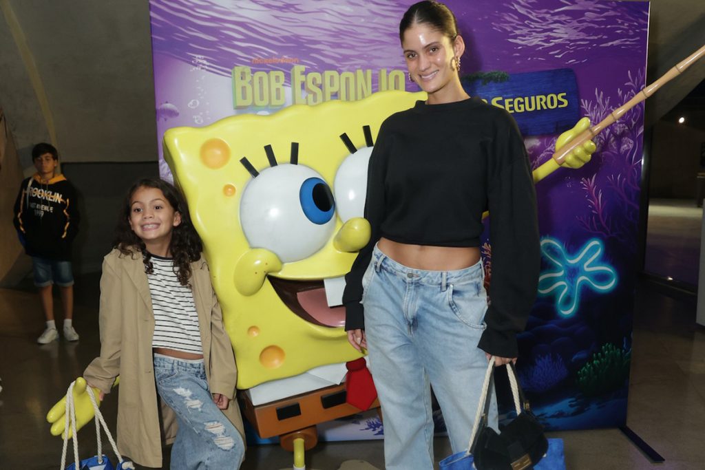 Laura Fernandez com a filha Sol de Maria