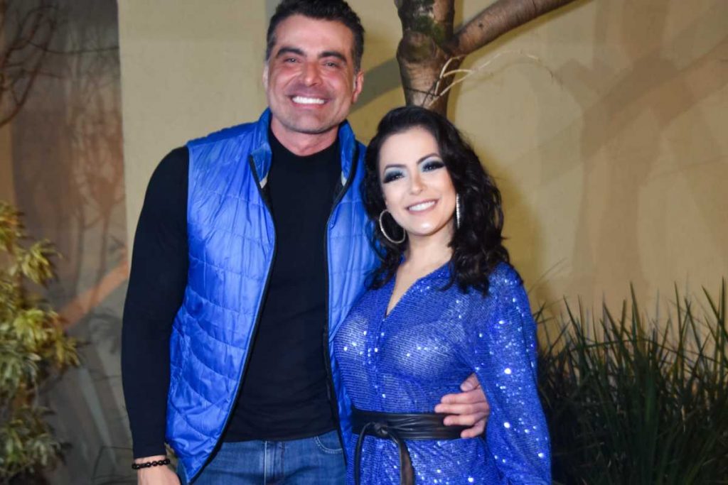 Li Martins e JP Mantovani na festa de aniversário de Junior Donatto