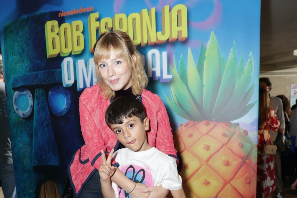 Malu Rodrigues também curtiu o espetáculo