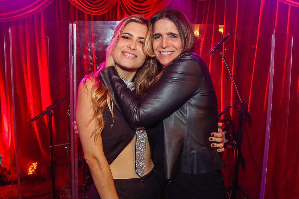 Maria Maud posou com Malu Mader