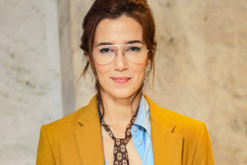 Marjorie Estiano também conferiu o espetáculo