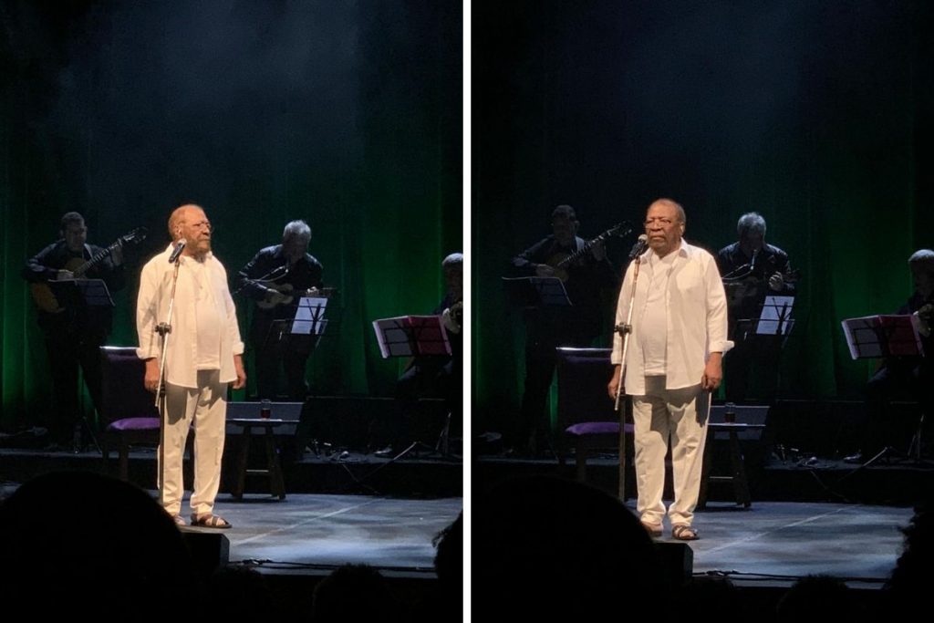 Martinho da Vila no palco