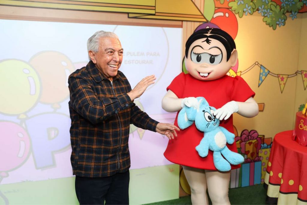 Maurício de Sousa criou a Turma da Mônica