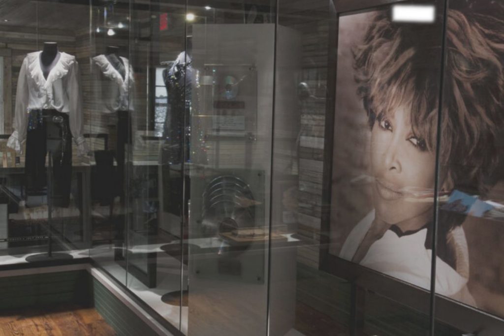 Memorabilia: o Museu Tina Turner, dedicado à vida e obra da cantora, também está localizado em Brownsville