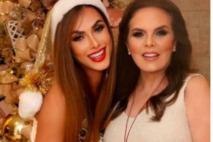 nicole bahls e sua mãe, vera