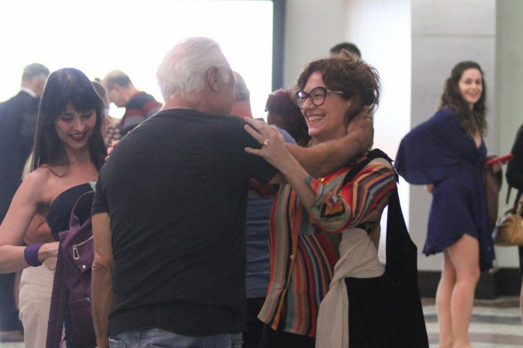 Patrícia Pillar e Antônio Fagundes conversaram bastante