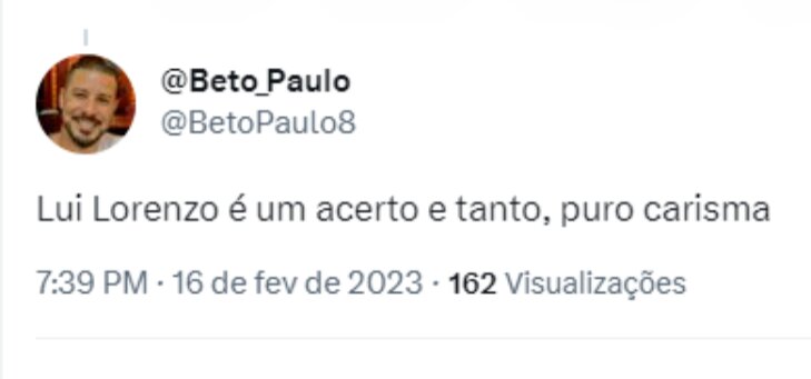 Print sobre Lui Lorenzo, de Vai na Fé