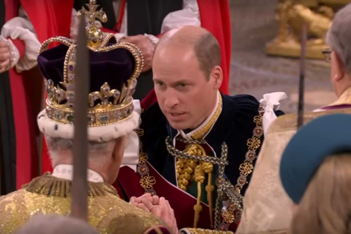 King Charles stresses over Prince William moments before the coronation