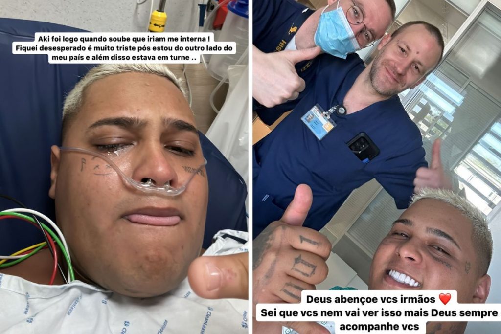 MC Ryan SP internado em hospital na Bélgica