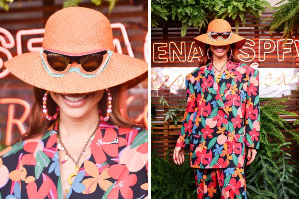 Sabrina Sato na chegada à SPFW