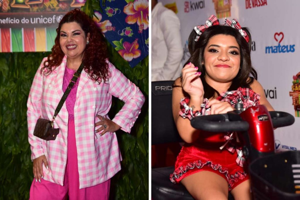 Famosos no São João da Thay