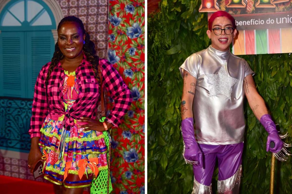 Famosos no São João da Thay