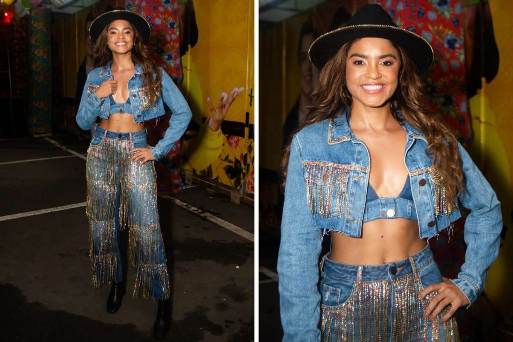 Famosos no São João da Thay