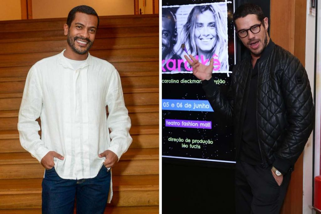 Carolina Dieckmann canta com Samuel de Assis e José Loreto