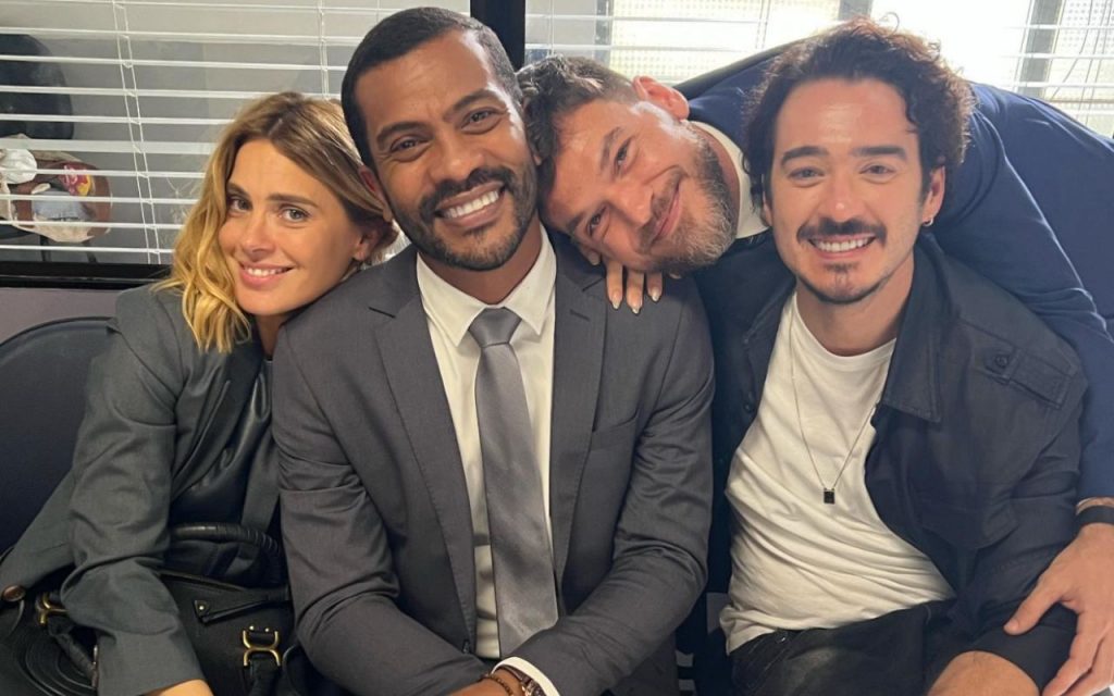 Carolina Dieckman, Samuel de Assis, Emilio Dantas e Marcos Veras