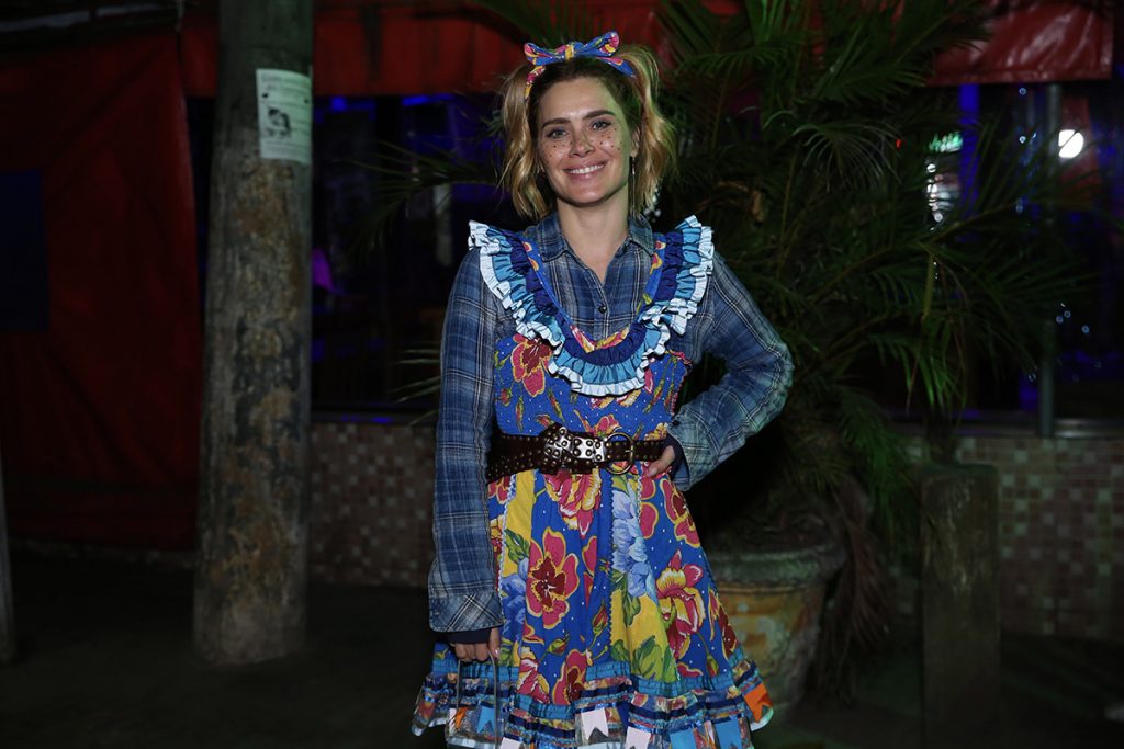 Carolina Dieckmann arrasou no look escolhido para a ocasião