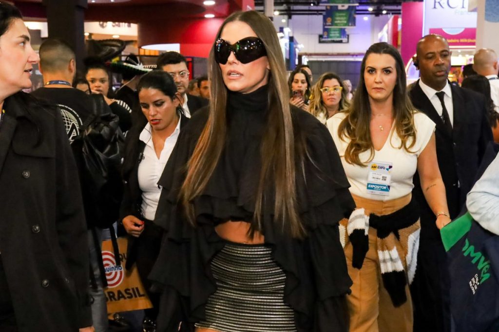 Deborah Secco no evento ABF Franchising Expo 2023