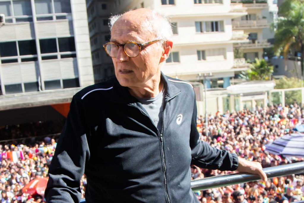 Eduardo Suplicy na 27ª Parada LGBT+