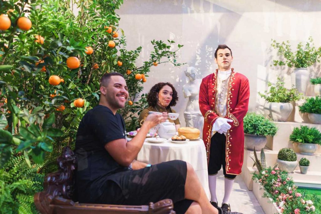 Estande de Rainha Charlotte no Tudum