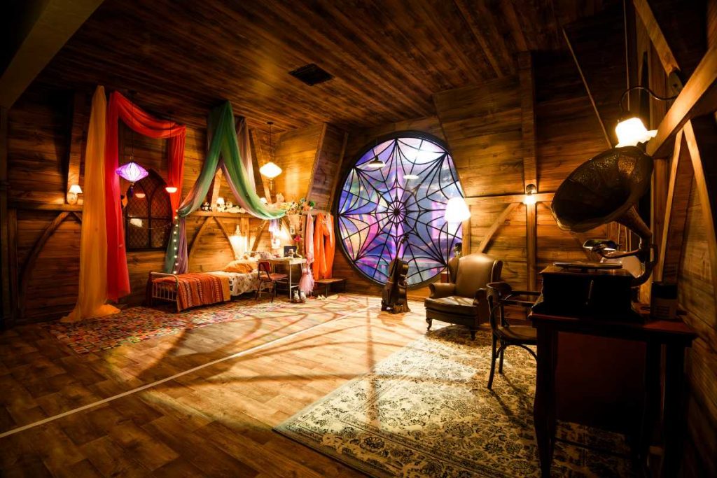 Estande de Wandinha no Tudum