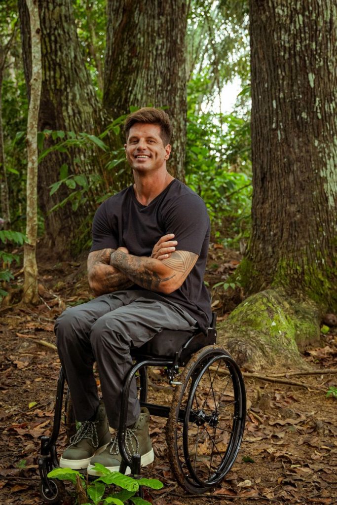 Fernando Fernandes e o desafio de se locomover na Amazônia por conta do No Limite