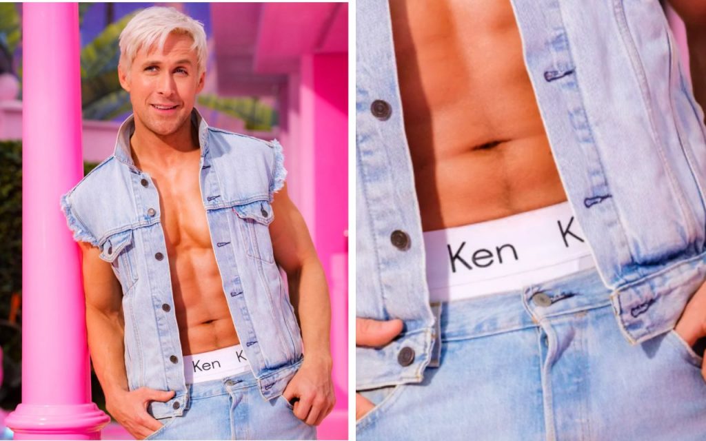 Ken (Ryan Gosling) ganhou coleção de roupas íntimas para o filme "Barbie"