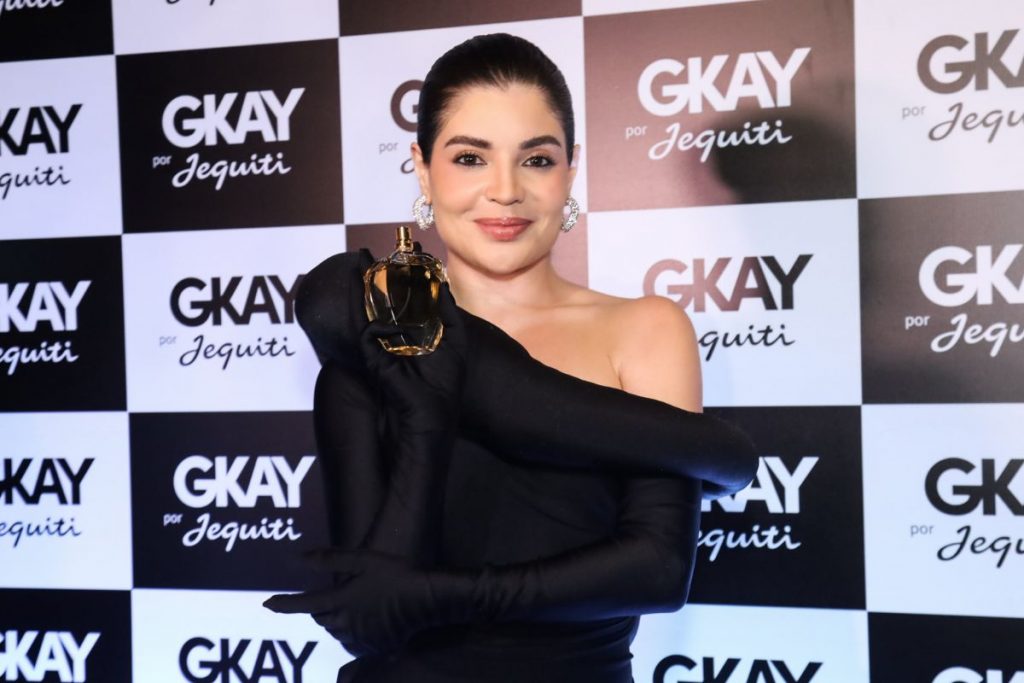 Gkay em lançamento de perfume