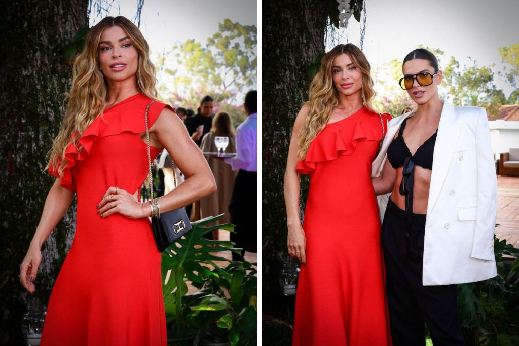 grazi massafera e mariana goldfarb em desfile
