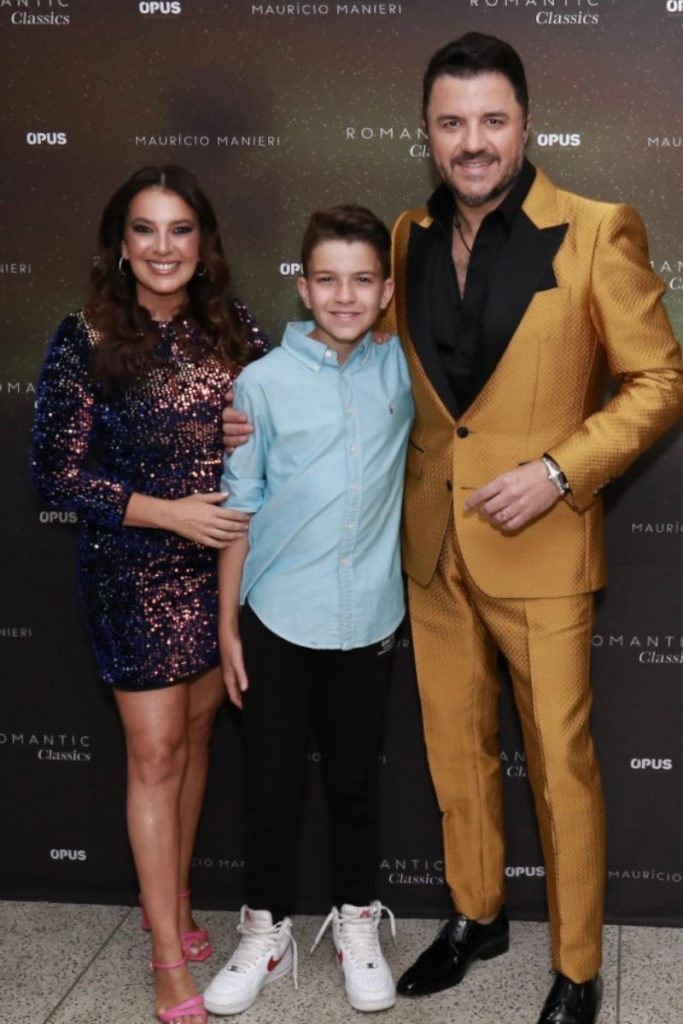 Izabelle Stein, Maurício Manieri e o filho, Marco